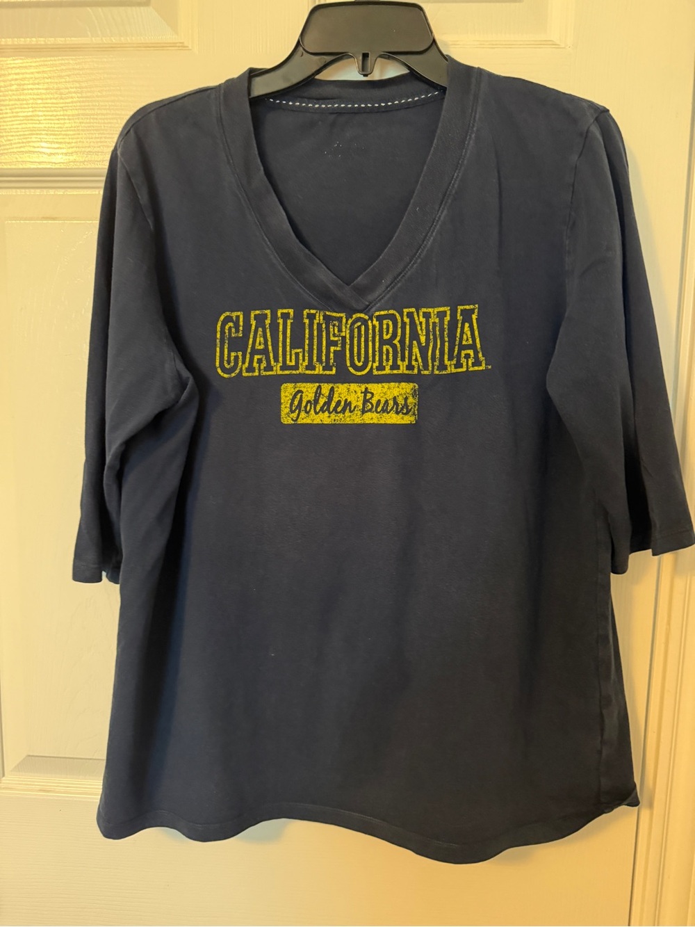 California Golden Bears Navy V‑Neck Tee